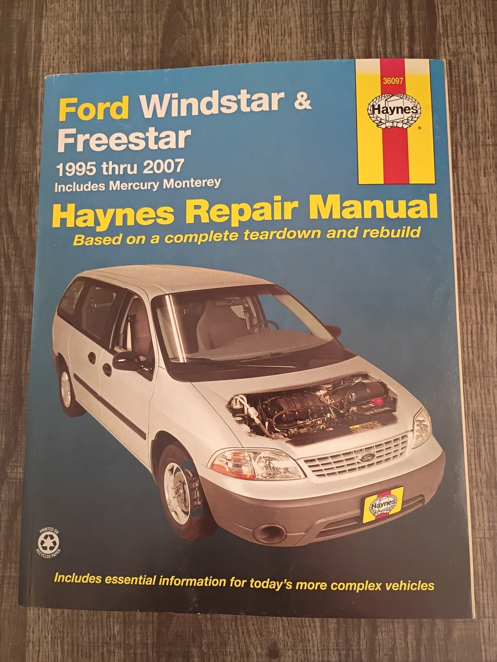 Car repair manual book